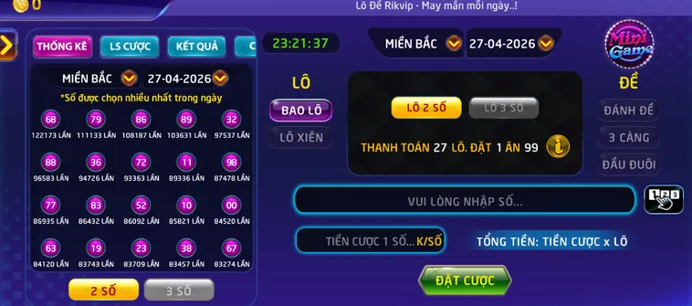 Cập nhật kết quả nhanh chóng và chính xác nhất.